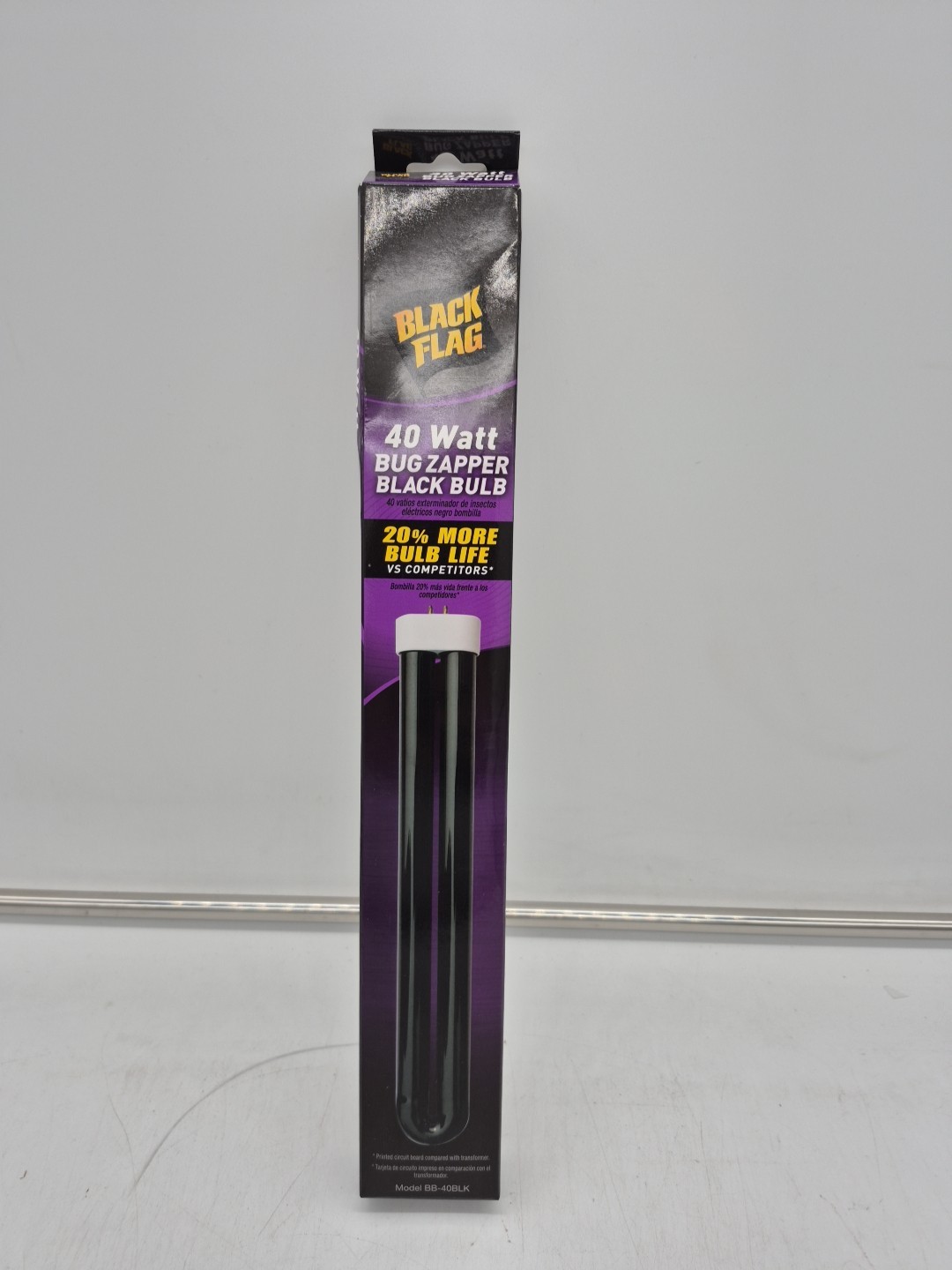 Black Flag BB-40BLK 40W Replacement Bulb for Bug Zapper - Bl