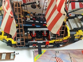 Lego vintage set Legoland Pirates 6285 Barracuda, with box and instructions