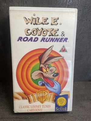 VHS VERSIEGELT !!!!! - WILE E. COYOTE & ROAD RUNNER N.2 1990 WARNER GLI SCUDI