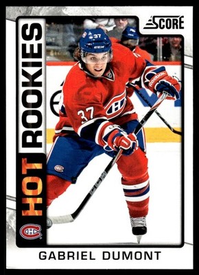 2012-13 Score Gold Rush Gabriel Dumont Montreal Canadiens #534