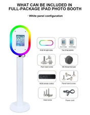 iPad Photo Booth Shell Stand Selfie Station Photobooth Machine for Wedding Party