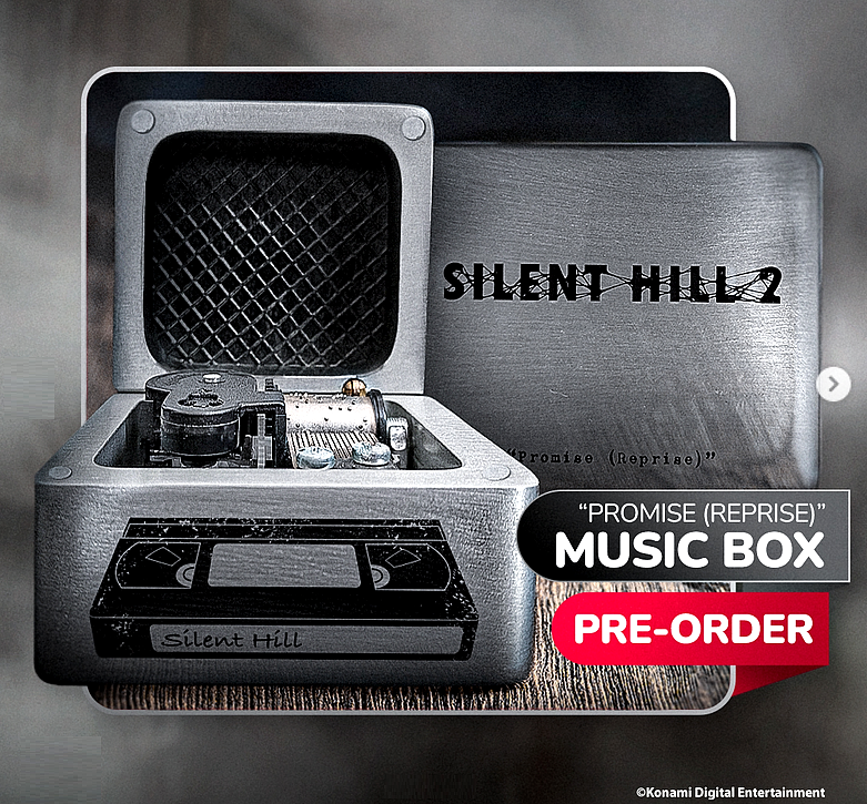 SILENT HILL 2 Metal Music Box 