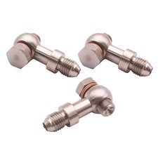 M18 Banjo Eye to AN-10 Male JIC Flare Banjo Bolt M18x1.5 34mm Long Alloy x2Set