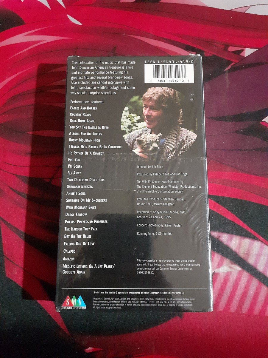 John Denver: The Wildlife Concert (VHS, 1995) for sale online | eBay