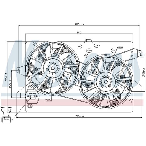 Nissens 61810 Radiatore per Raffreddamento del Motore | Acquisti Online su