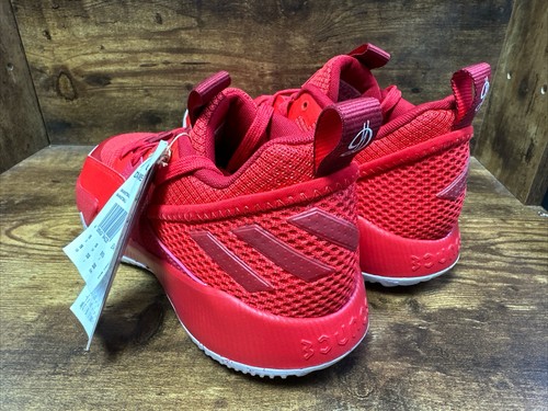 Zapatos de baloncesto Adidas para dama certificados rojos talla UK 12 #REF113 - Imagen 4 de 7