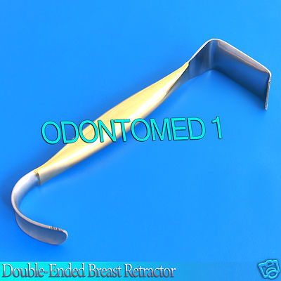 Double-Ended Breast Retractor, 9 1/2'' (24cm), blades 7/8in x 1-1/2in Bst-07