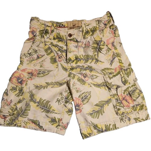 Hollister Men's Tropical Print Cargo Shorts W30