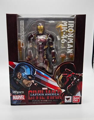 S.H.Figuarts MARVEL Iron Man MK-46 American Civil War BANDAI