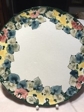 Alte Tortenplatte 34 Cm , HP, La Couleur Du Lamps Fait