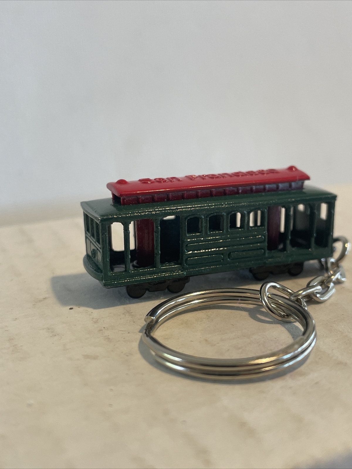 SAN FRANCISCO'S FAMOUS CABLE CAR Keychain Key ring eBay