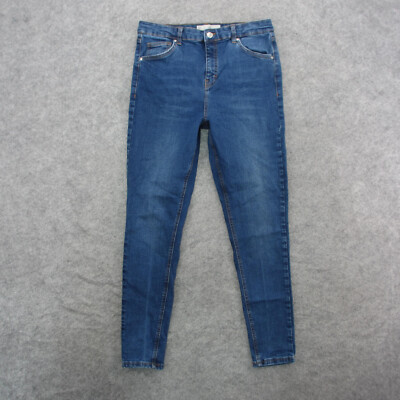 TopShop Jeans Women's 6 Blue Medium Wash Hi-Rise Skinny Jeans