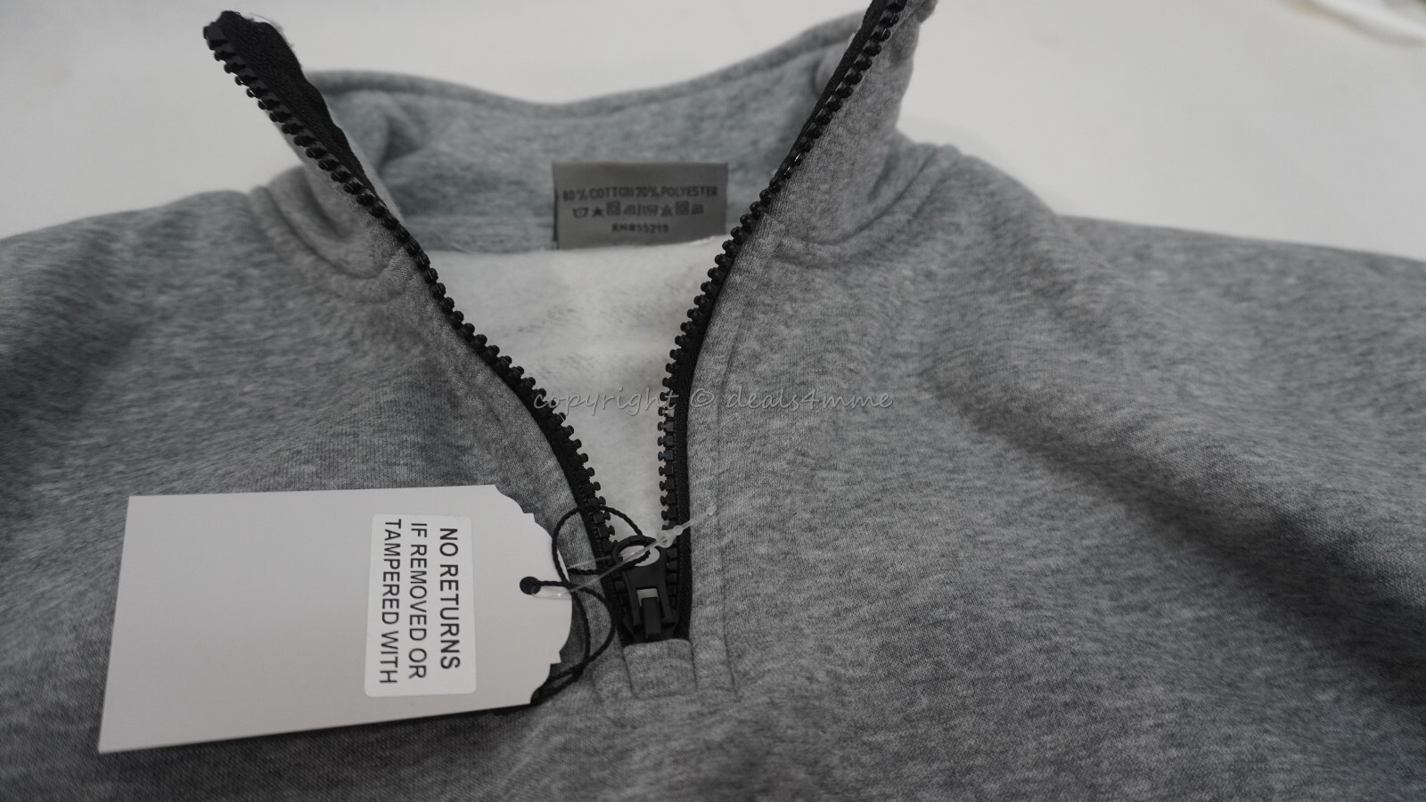 Taylor Swift Eras Tour 2023 Gray Quarter Zip Sweatshirt Limited Edition Medium image 7