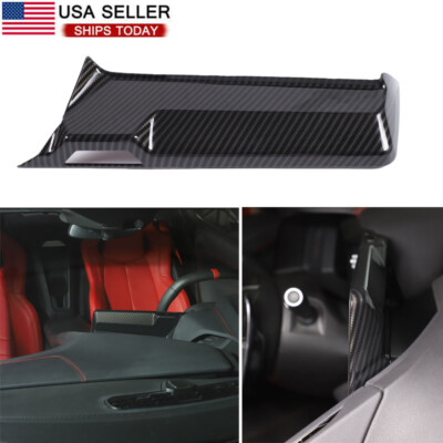 Carbon ABS Console Navgaton Panel Trm Dash For C8 Corvette Stngray Carbon ABS Console Navgaton Panel Trm Dash For C8 Corvette Stngray