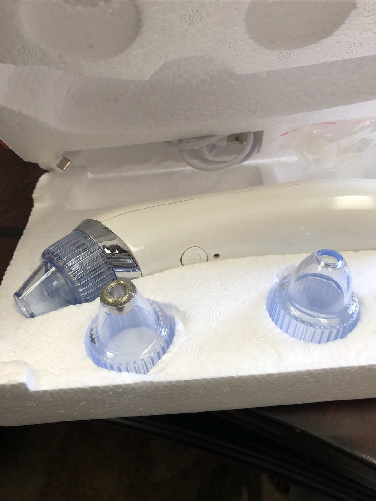 facial skin care acne blackhead remover vacuum suction pore clean machine