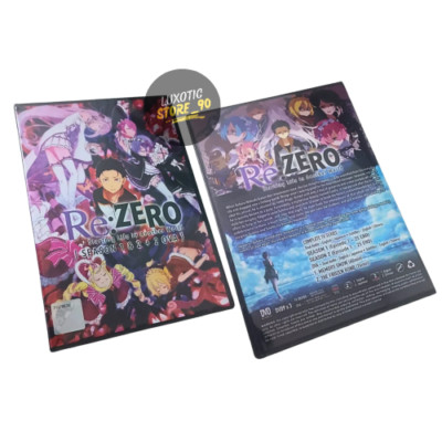 Anime DVD Re: Zero Starting Life In Another World Season 1+2 + 2 OVA English Dub