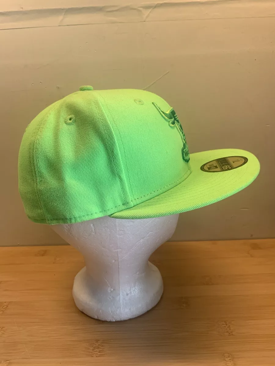 New Era Chicago Bulls Hat Match Air Jordan 5 Green Bean 2022 Fitted 71/4 |  eBay