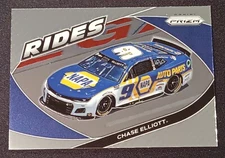 2022 Panini Prizm Racing #61 Chase Elliott - Rides 9 Car