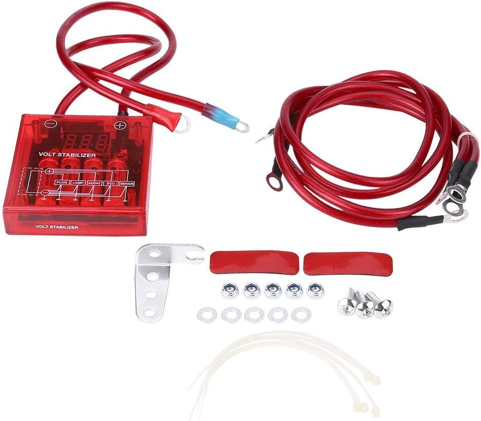 EVA電子　Booster Stabilizer SB-2 Digital Electric Voltage Stabilizer Kit, 12V Saver Battery Car