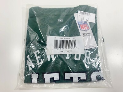 NFL Team Apparel NEW YORK JETS Kids Youth T-Shirt Size M(7/8) NEW NWT Green