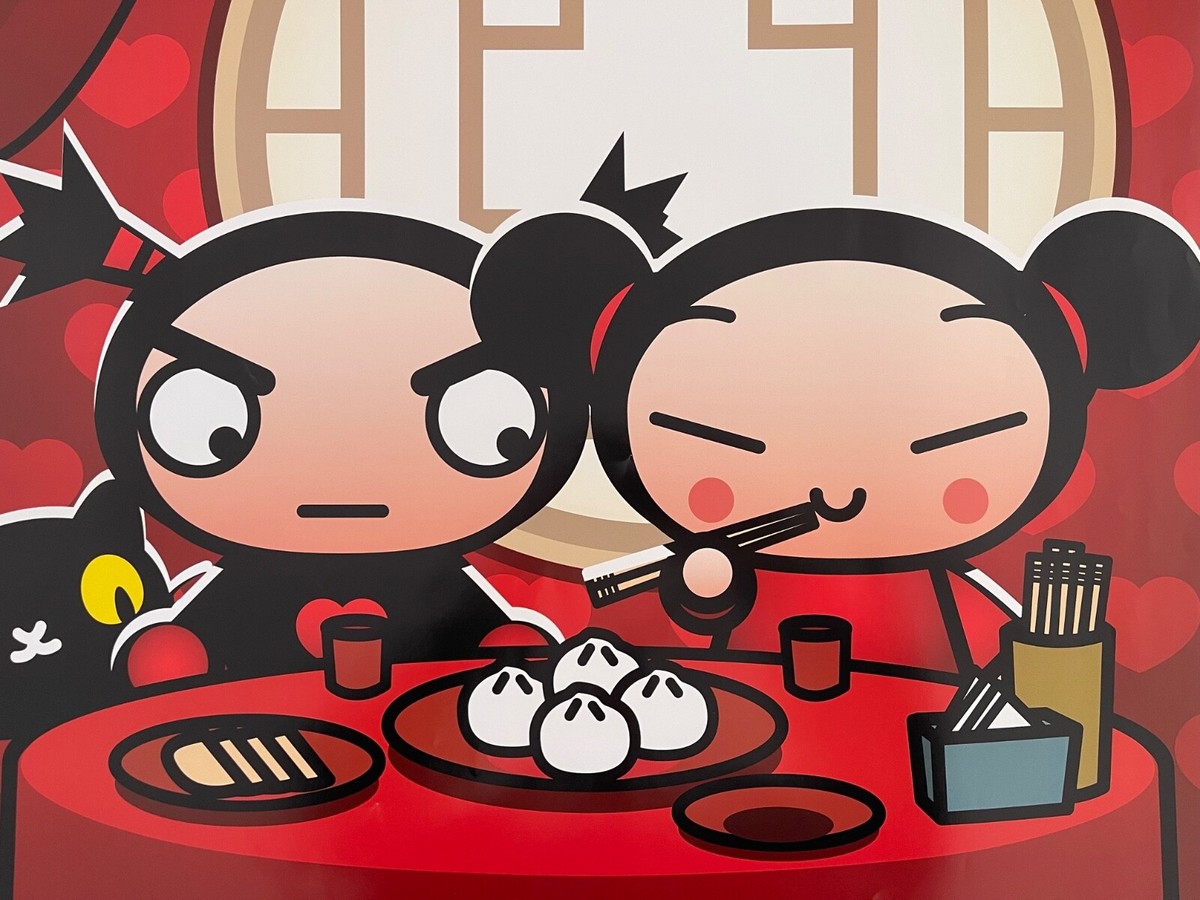 PUCCA, FUNNY LOVE,RARE AUTHENTIC 2006 POSTER, LAST ONE!! | eBay