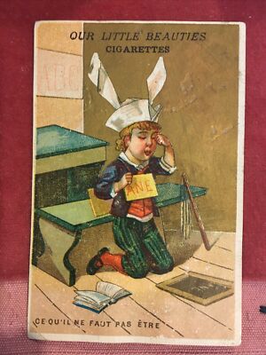 XL ALLEN & GINTER UNSERE KLEINEN SCHÖNHEITEN - Schuljunge ''CE QU'IL NE FAUT PAS ETRE''