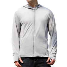 Versatile Men's Sun - Protection Hoodie: Lightweight, UV - Shielding & Stretchy