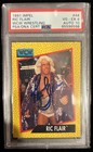 Ric Flair Signed 1991 WCW #44 Card WWE PSA/DNA WWF NATURE BOY VG-EX 4 AUTO 10