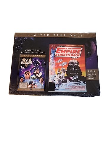 Limited Edition Star Wars Episodes IV, V, VI DVDs With Graphic Novels. Sealed. - Picture 4 of 5