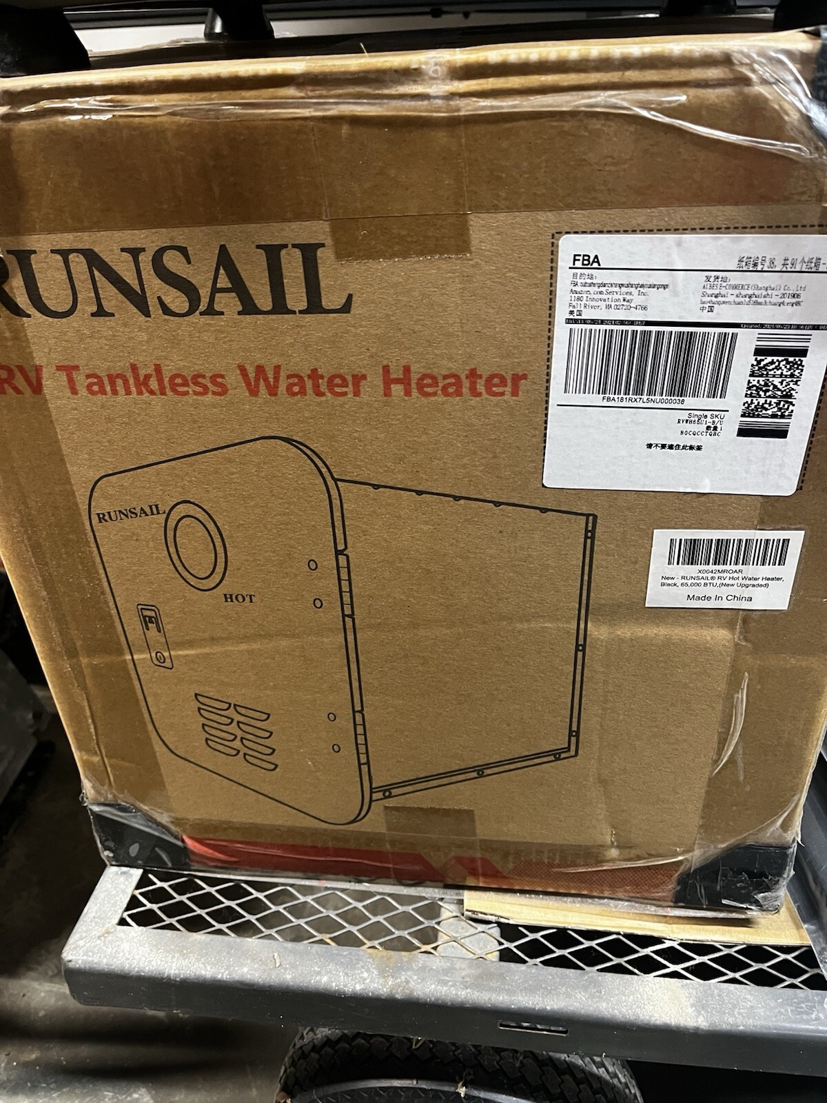 rv tankless water heater propane