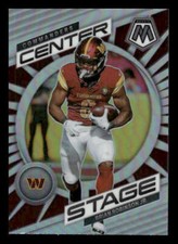 2023 Panini Mosaic #CS-BRJ Brian Robinson Jr. Center Stage Silver Washington