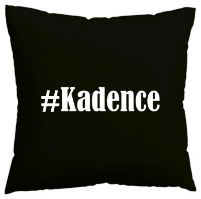 Kissenbezug #Kadence I love Kadence Schwarz 104303