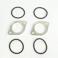 Weber DCOE Dell'Orto DHLA 40mm alloy carburettor mounting spacer & O rings  x 2 