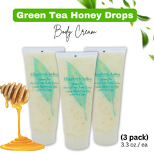 3X ELIZABETH ARDEN GREEN TEA HONEY DROPS BODY CREAM - 3.3 OZ / 100ML EACH