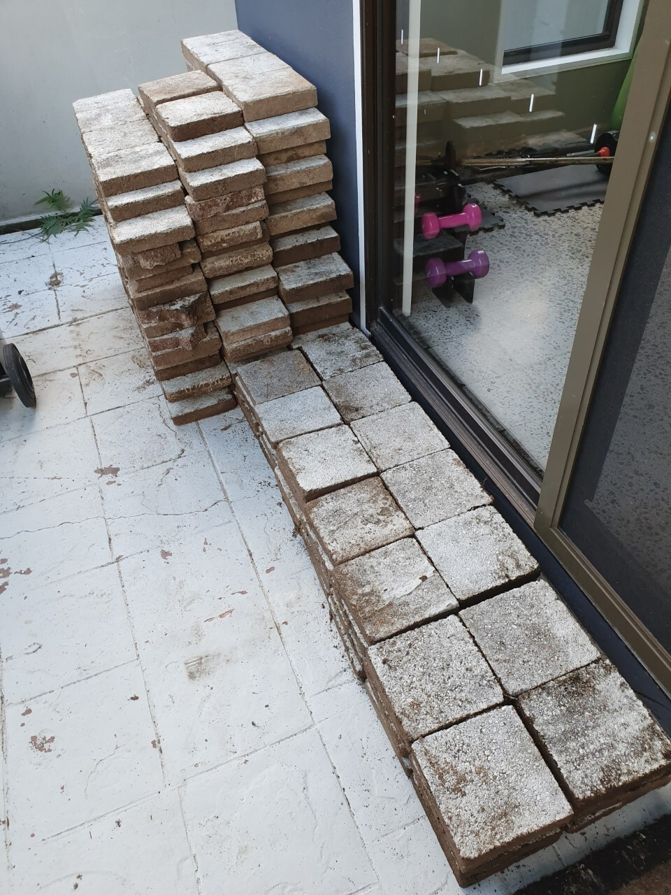 used concrete pavers eBay