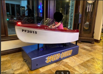 Speed Queen Boat Coin-opperated ARCADE KIDDIE RIDE | eBay