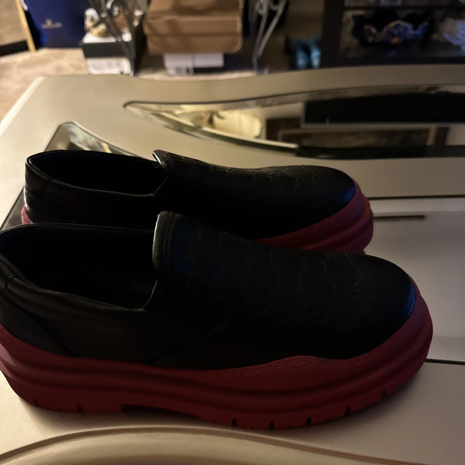 Slip on Valentino by Mario Valentino Agnes in pelle taglia 9 5