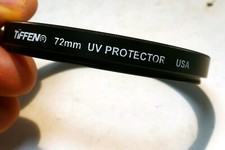 Tiffen 72mm Filter UV Protector made in USA deep profile for telephoto lenses