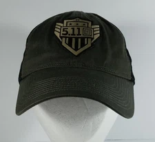 5.11+ Tactical Cap #109614 Army Green/Black Woven Patch