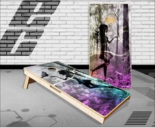 Fairy Forrest Cornhole Boards Bean Bag Toss Game