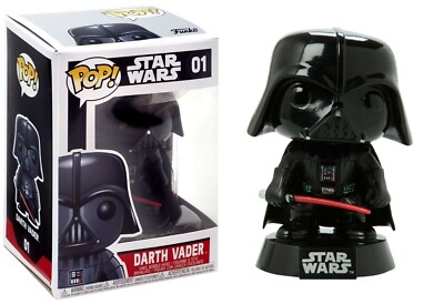 Star Wars Funko Pop Darth Vader 01 Disney, Action Figuren Vinyl Pop Art, Neu