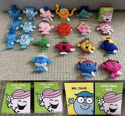Mr Men Little Miss for McDonalds Happy Meal 25 x Toys Cool Calm