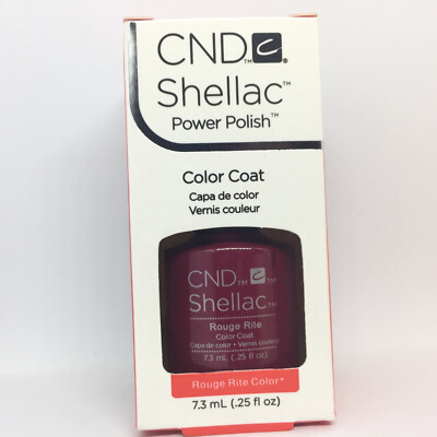 CND Shellac UV Gel Polish 0.25 oz - Fulline Gel Color Nail UV Light Soak Off
