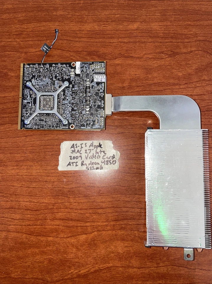 AS-IS Apple iMac 27" late 2009 Video Card ATI Radeon 4850 512mb - Image 2 of 4