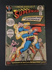 Superman #244 (Nov 1971, DC)  - Tape, Stains, Creases, It Has It All,  And More!