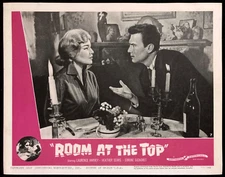 ROOM AT THE TOP Original Movie Lobby Card Poster Laurence Harvey Simone Signoret