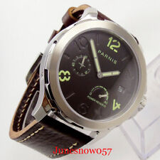 42mm Miyota 9100 Movement Sapphire Glass Parnis Power Reserve Automatic Watch For Sale Online Ebay