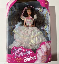 Happy Birthday Barbie 1995 Item 14663 Mattel Brunette
