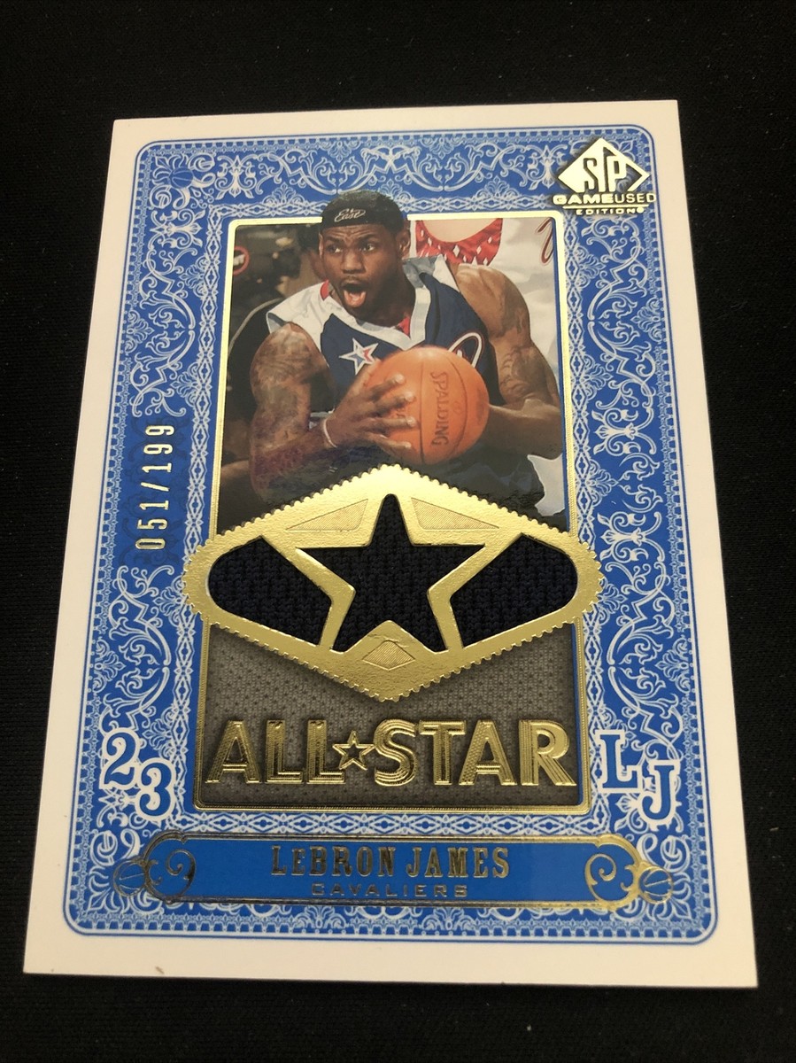 LeBron James /199 2007 Allstar jersey UD