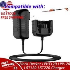 20V Lithium Battery Charger LCS1620 for Black Decker LPHT120 LPP120 LST120 LST22